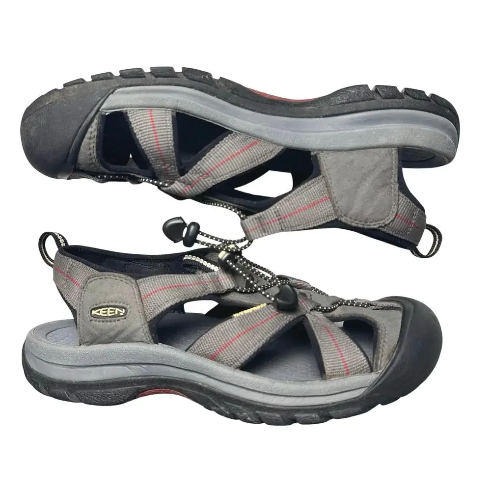 Keen | Men | Venice H2 Red Gray Outdoor Hiking Waterproof Sandals | Size 11